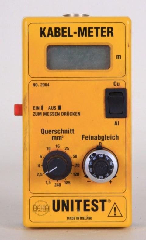 Kabel-Meter, Kabelmeter, Kabellängen-Messgerät BEHA