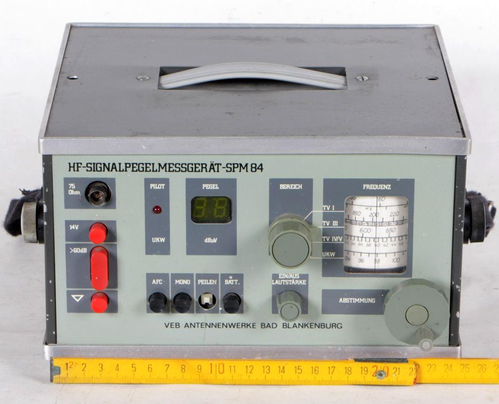 HF-Signalpegelmessgerät-SPM 84