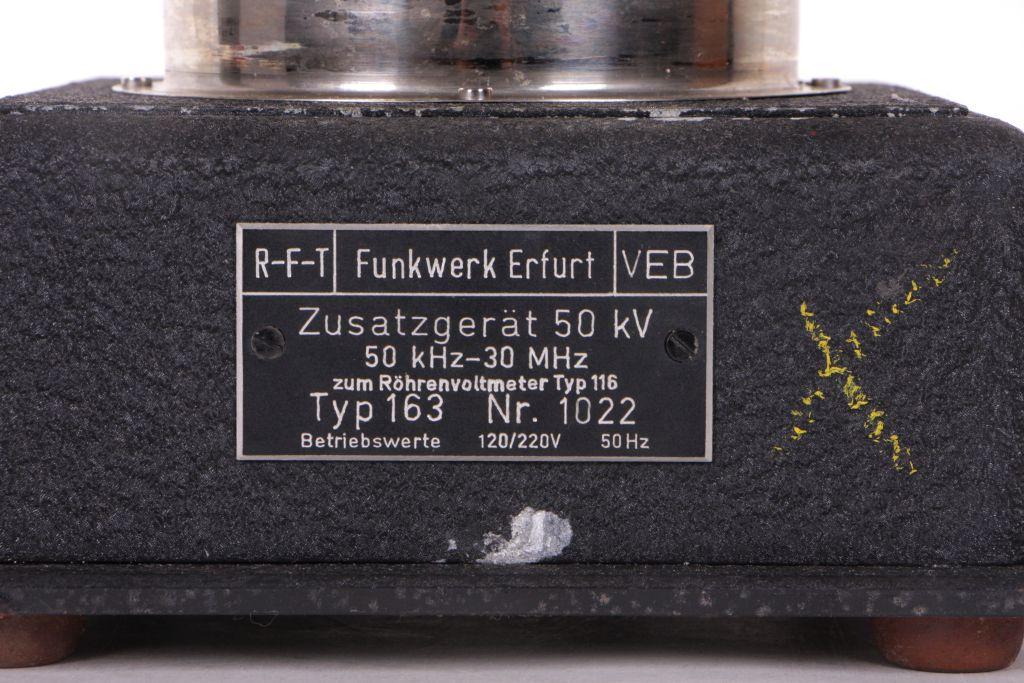 Zusatzgerät 163 RFT Röhrenvoltmeter Typ 611