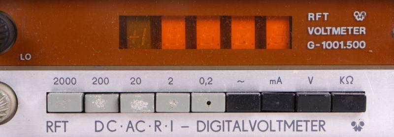 AC-DC-R Digitalvoltmeter G-1001.500