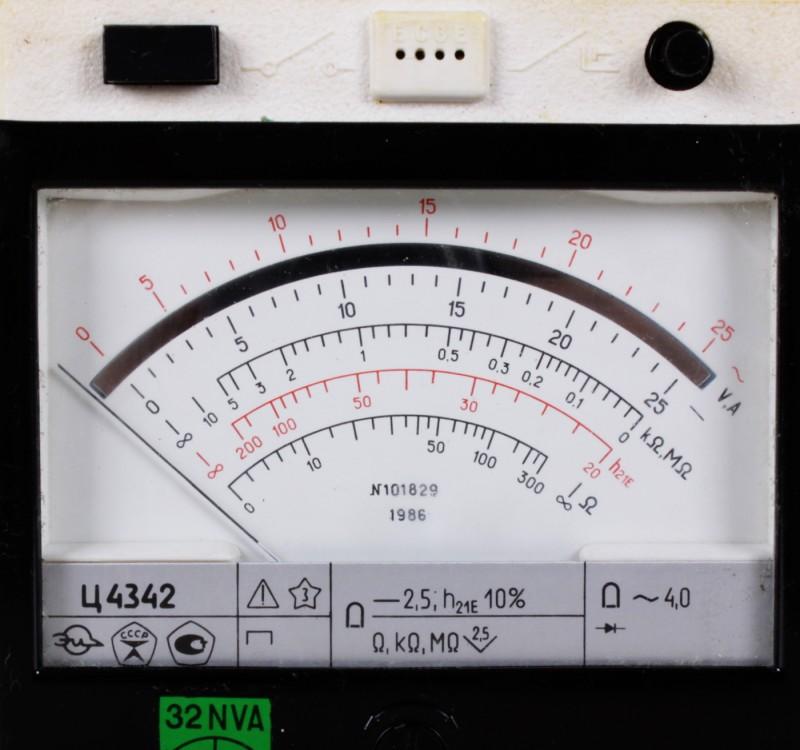 analoges Multimeter Z4342 Ц4342 