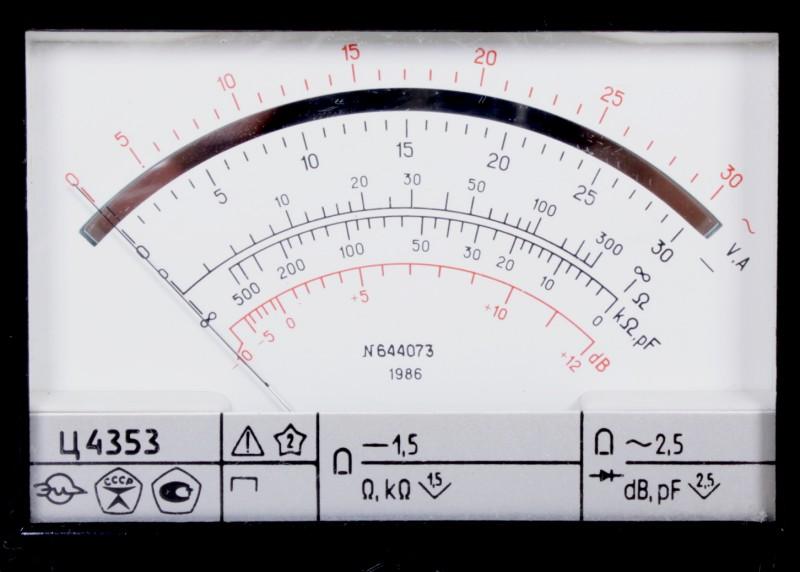 analoges Multimeter Z4353 Ц4353 