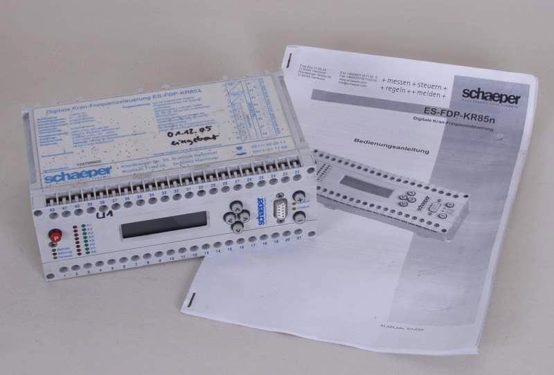 Digitale Kran-Frequenzsteuerung ES-FDP-KR85 schaeper