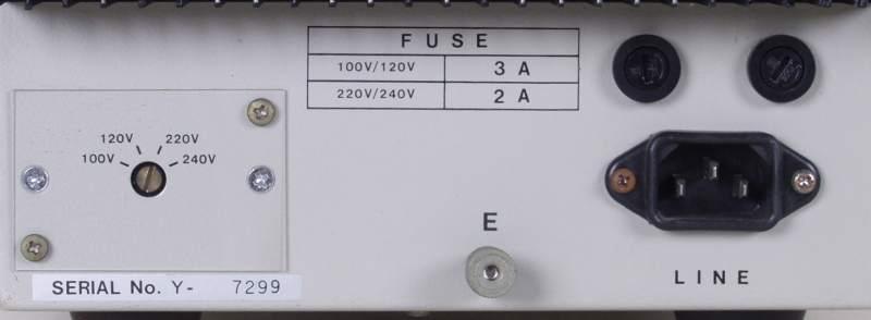 Hochspannungsversorgung, Netzteil für HBO-100W/2