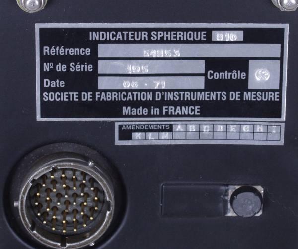 Indicateur Spherique 810 France