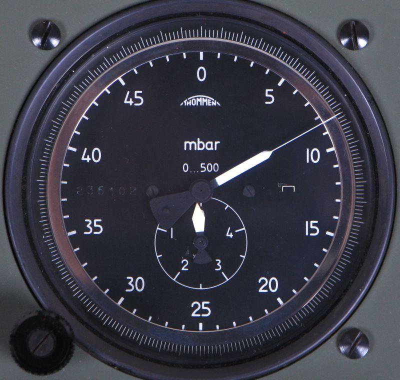 Micromanometer Thommen, Revue Thommen AG, Typ 19A22 500 02