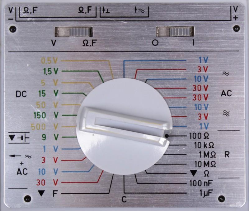 VM4 Vielfachmesser, analoges Multimeter