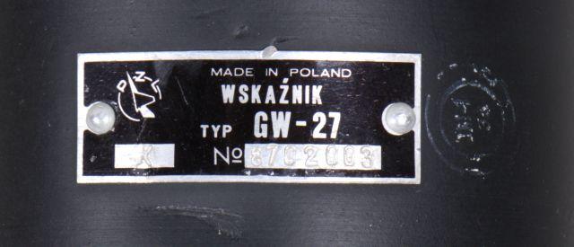  Kursanzeiger Type GW-27