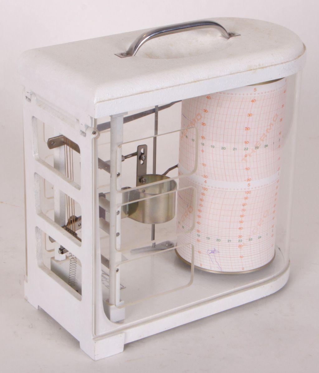 Thermohygrograph Typ 8145, Meteorograph, Fa.Lufft