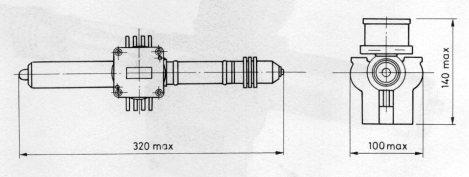 russisches Magnetron MI-326, russisch МИ-326