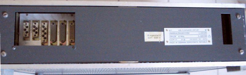 Frequenzzähler, Universalzählersystem S-2201.000 bzw. S-2201.500 