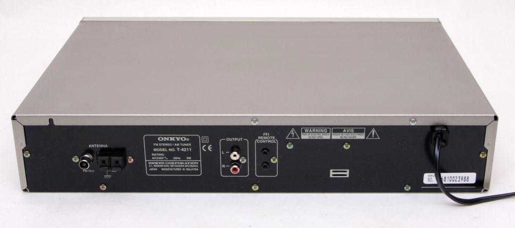 Onkyo Tuner Model No. T-4211