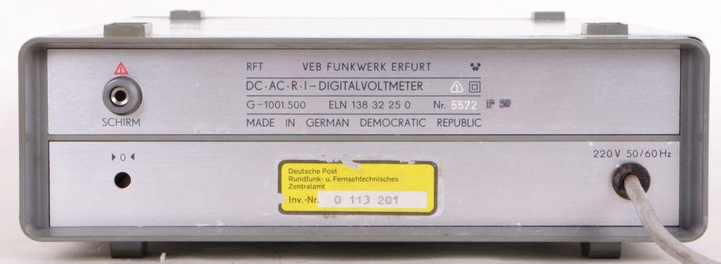 AC-DC-R Digitalvoltmeter G-1001.500