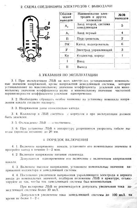 Wanderfeldröhre, TWT, UV-1004, russisch УВ-1004