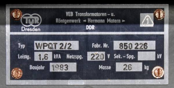 Hochstromversorgung WPQT2-2 WPQT2-4