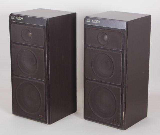 CARINA RFT 3-Wege Lautsprecherboxen