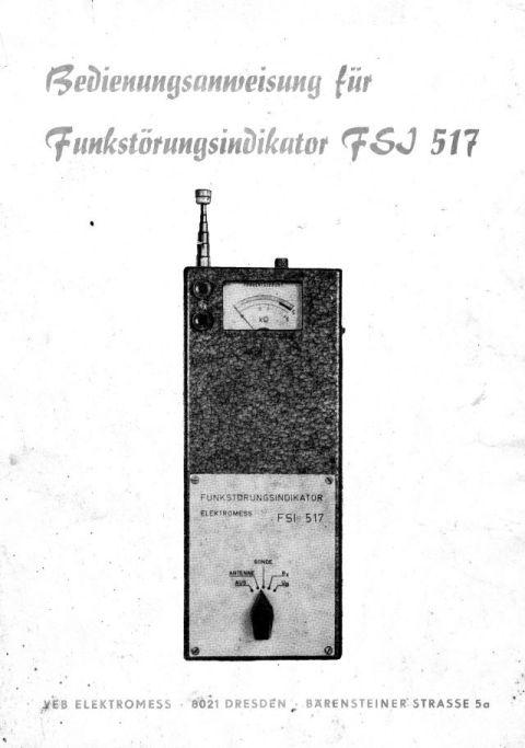 Funkstörungsindikator FSI 517