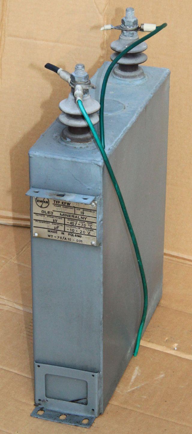 Hochspannungskondensator 2 µF, 15 kV